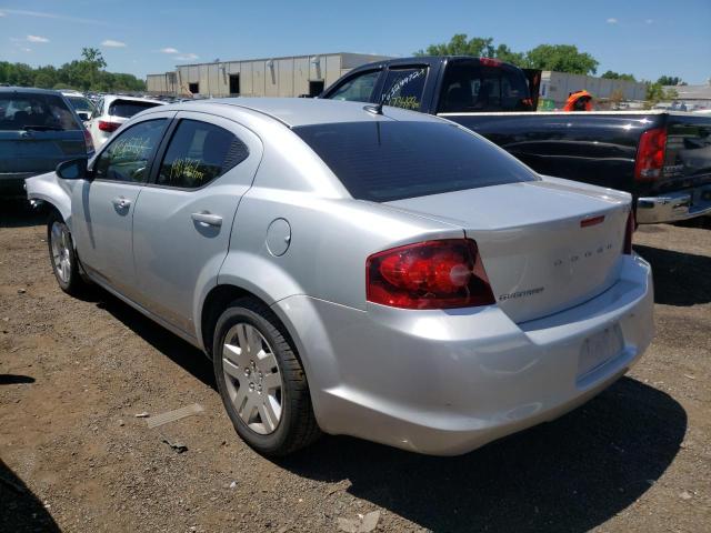 Photo 3 from auction – 2012 DODGE AVENGER SE with VIN 1C3CDZAB6CN102419