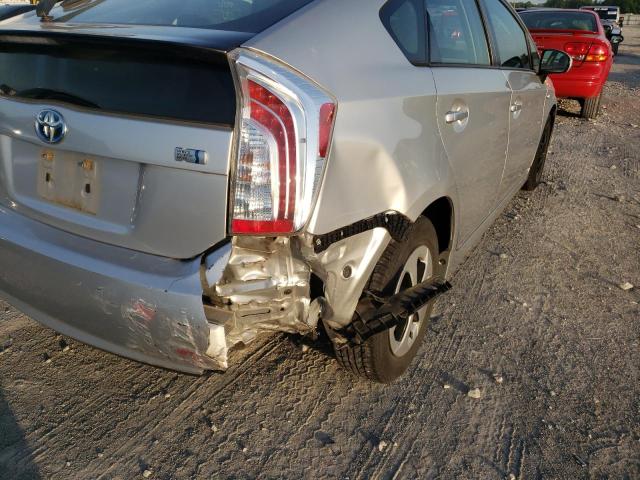 Photo 9 from auction – 2014 TOYOTA PRIUS with VIN JTDKN3DU5E1757938
