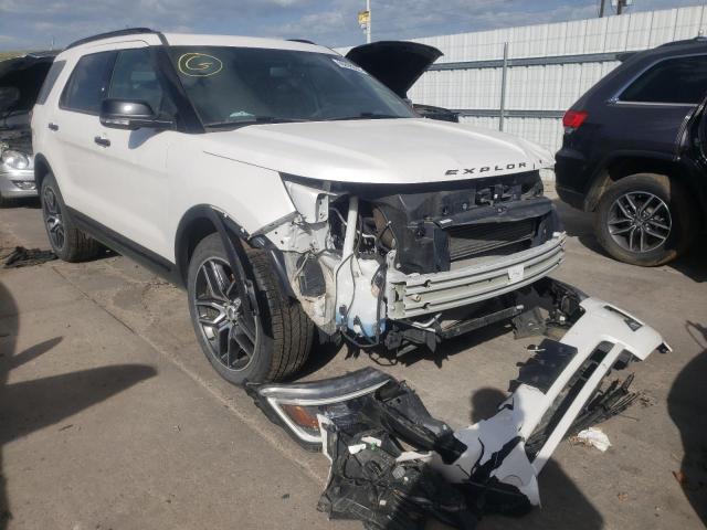 FORD EXPLORER S 2018 with VIN 1FM5K8GT9JGC38092 - Photo from auction