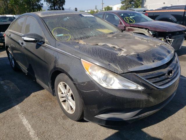 HYUNDAI SONATA GLS 2014 with VIN 5NPEB4AC4EH818499 - Photo from auction