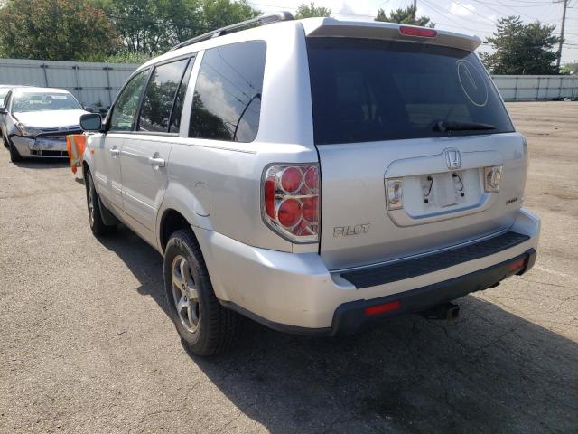 Photo 3 from auction – 2007 HONDA PILOT EXL with VIN 2HKYF18577H524329