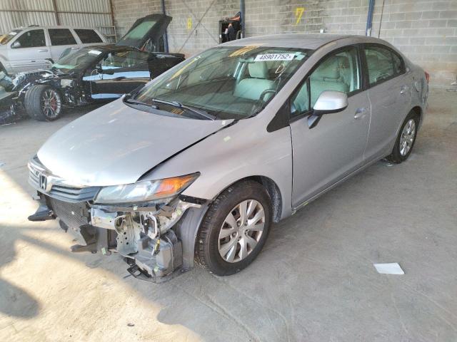 Photo 2 from auction – 2012 HONDA CIVIC LX with VIN 19XFB2F55CE073475