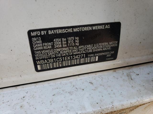 Photo 10 from auction – 2014 BMW 320 I with VIN WBA3B1C51EK134271