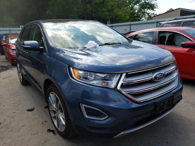FORD EDGE TITAN 2018 with VIN 2FMPK4K81JBC45727 - Photo from auction