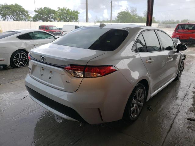 Photo 4 from auction – 2020 TOYOTA COROLLA LE with VIN JTDEPRAE2LJ024377