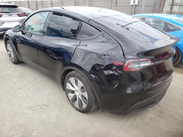 Photo 3 from auction – 2021 TESLA MODEL Y with VIN 5YJYGDED0MF109809