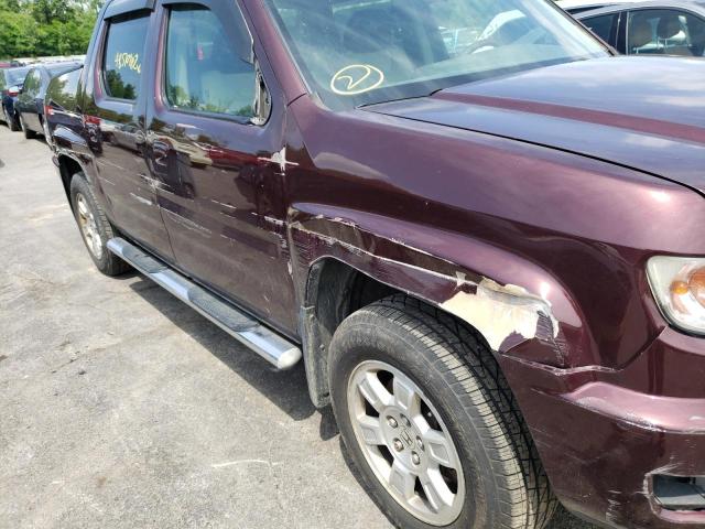 Photo 9 from auction – 2010 HONDA RIDGELINE with VIN 5FPYK1F41AB005019