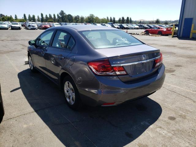 Photo 3 from auction – 2014 HONDA CIVIC LX with VIN 19XFB2F54EE243814