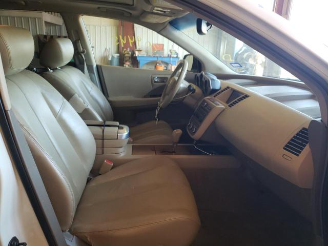 Photo 5 from auction – 2007 NISSAN MURANO SL with VIN JN8AZ08TX7W519139