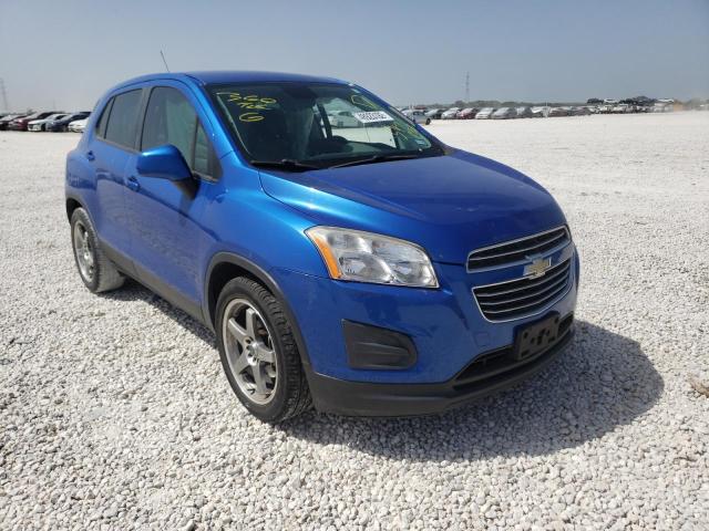 CHEVROLET TRAX LS 2016 with VIN KL7CJKSB1GB547178 - Photo from auction