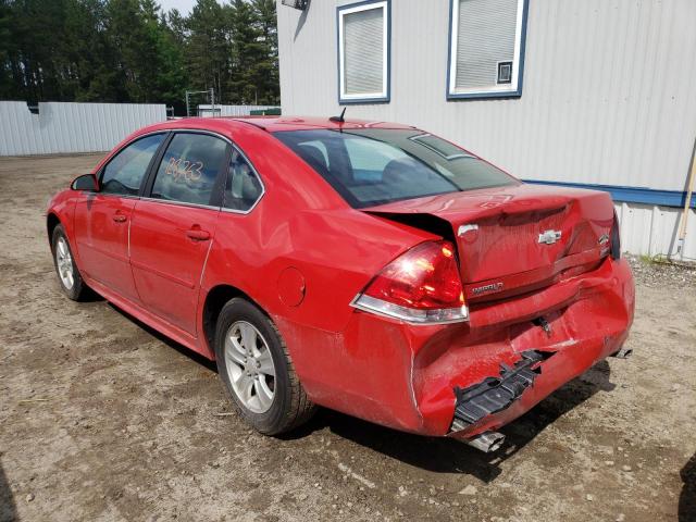 Photo 3 from auction – 2012 CHEVROLET IMPALA LS with VIN 2G1WF5E35C1297082