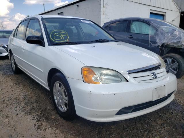 HONDA CIVIC LX 2002 with VIN 2HGES16552H541473 - Photo from auction