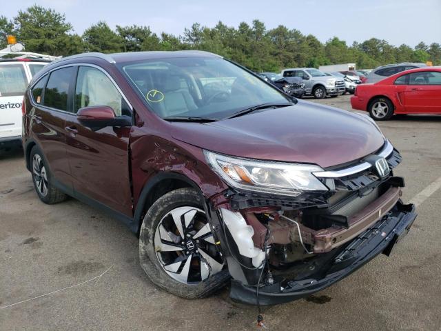 HONDA CR-V TOURI 2016 with VIN 5J6RM4H98GL015340 - Photo from auction