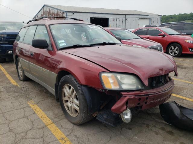 SUBARU LEGACY OUT 2002 with VIN 4S3BH675927632771 - Photo from auction