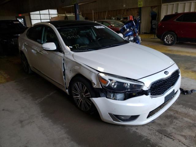 KIA CADENZA PR 2014 with VIN KNALN4D79E5151925 - Photo from auction