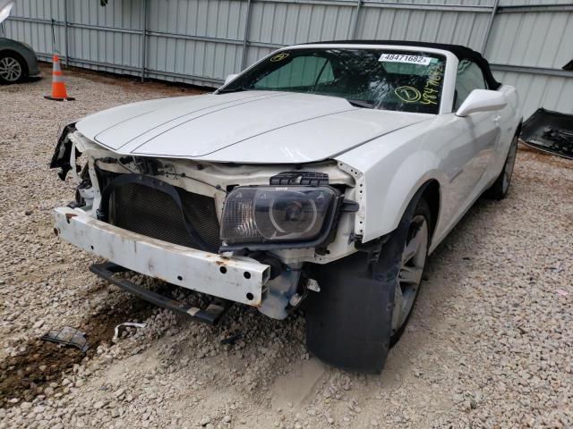 Photo 2 from auction – 2012 CHEVROLET CAMARO LT with VIN 2G1FB3D30C9207971