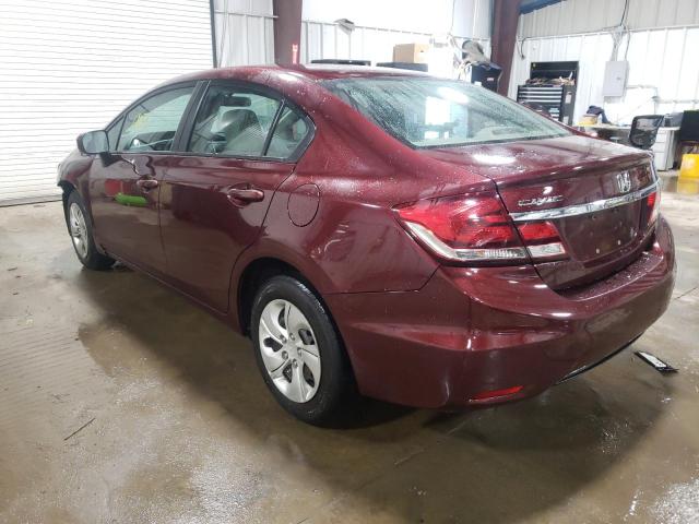 Photo 3 from auction – 2014 HONDA CIVIC LX with VIN 19XFB2F57EE069589