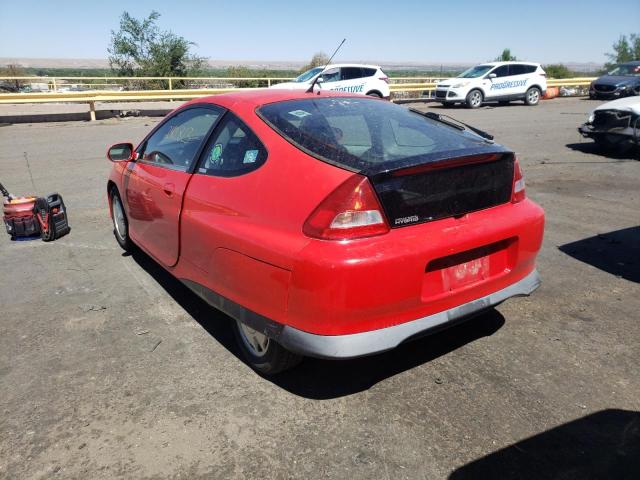 Photo 3 from auction – 2001 HONDA INSIGHT with VIN JHMZE147X1T002682