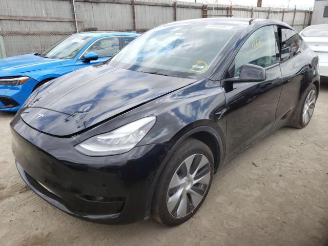 Photo 2 from auction – 2021 TESLA MODEL Y with VIN 5YJYGDED0MF109809
