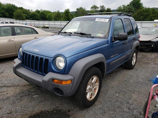 Photo 2 from auction – 2003 JEEP LIBERTY SP with VIN 1J4GL48K63W725617