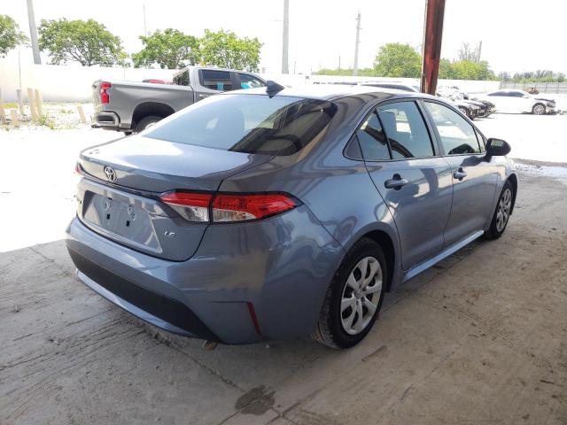 Photo 4 from auction – 2022 TOYOTA COROLLA LE with VIN JTDEPMAE3NJ214176