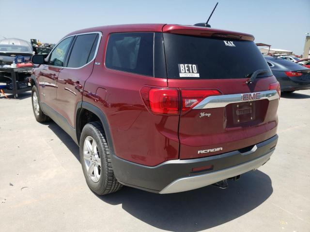 Photo 3 from auction – 2018 GMC ACADIA SLE with VIN 1GKKNKLA3JZ146937