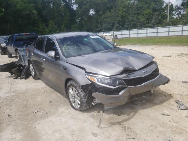 KIA OPTIMA LX 2018 with VIN 5XXGT4L39JG217971 - Photo from auction