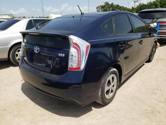 Photo 4 from auction – 2013 TOYOTA PRIUS with VIN JTDKN3DU1D1635141