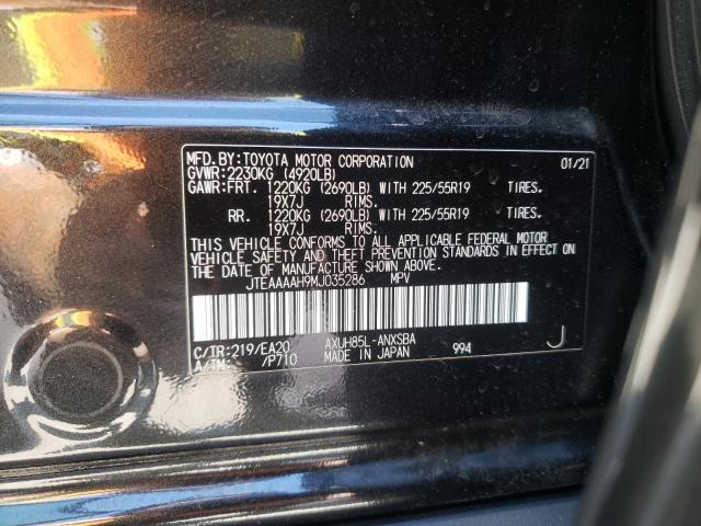 Photo 10 from auction – 2021 TOYOTA VENZA LE with VIN JTEAAAAH9MJ035286