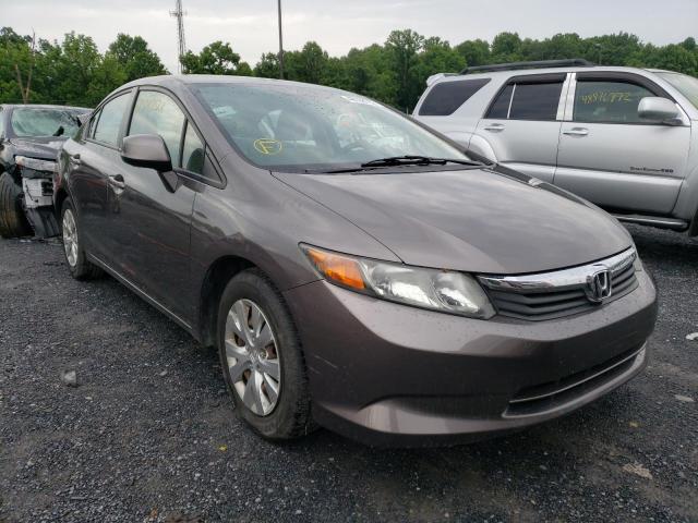 HONDA CIVIC LX 2012 with VIN 19XFB2F57CE361403 - Photo from auction
