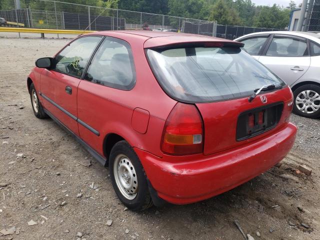 Photo 3 from auction – 1996 HONDA CIVIC DX with VIN 2HGEJ6341TH126602