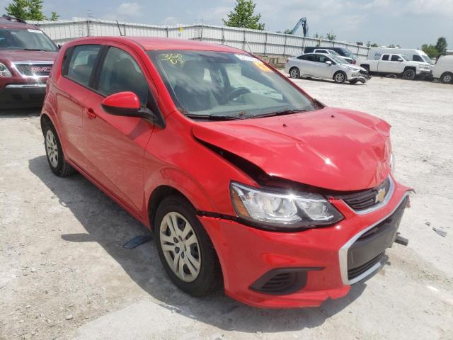 Photo 1 from auction – 2020 CHEVROLET SONIC with VIN 1G1JG6SB7L4116206