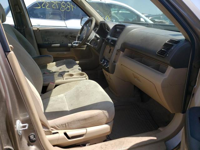 Photo 5 from auction – 2005 HONDA CR-V EX with VIN SHSRD78895U329148