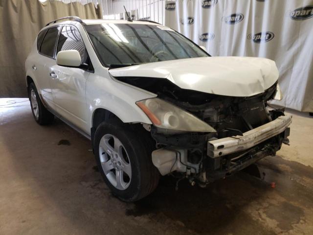 Photo 1 from auction – 2005 NISSAN MURANO SL with VIN JN8AZ08W85W400142