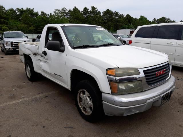 GMC CANYON 2005 with VIN 1GTCS148X58272836 - Photo from auction