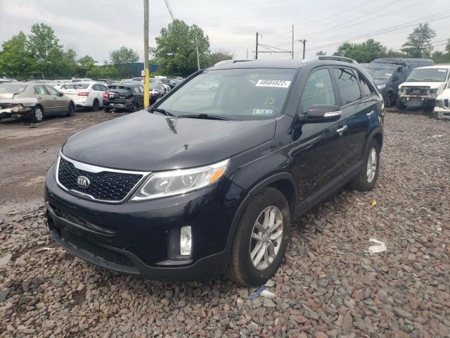 Photo 2 from auction – 2014 KIA SORENTO LX with VIN 5XYKT3A68EG454745