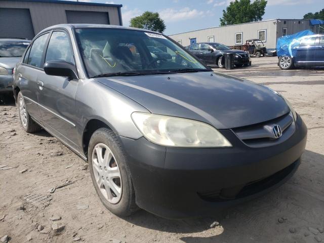 Photo 1 from auction – 2004 HONDA CIVIC LX with VIN 2HGES16554H597870