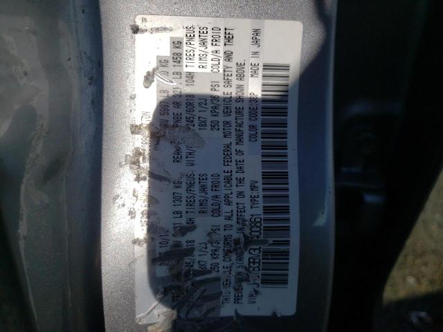 Photo 10 from auction – 2013 MAZDA CX-9 SPORT with VIN JM3TB3BV3D0400861