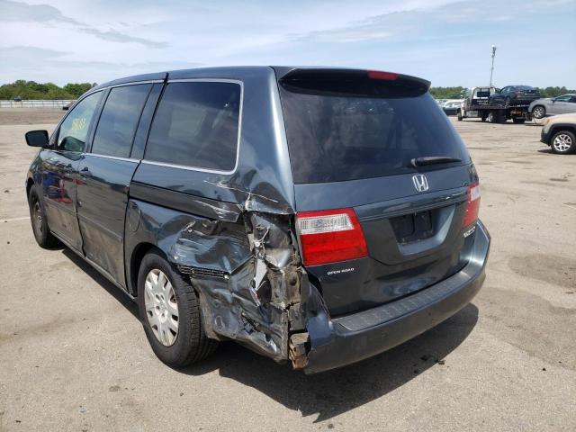 Photo 3 from auction – 2005 HONDA ODYSSEY LX with VIN 5FNRL38245B114808