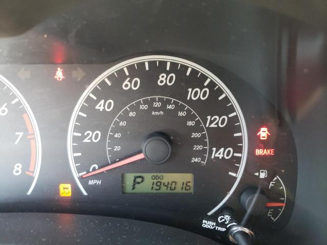 Photo 8 from auction – 2012 TOYOTA COROLLA BA with VIN 5YFBU4EE9CP038247