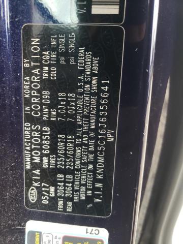 Photo 10 from auction – 2018 KIA SEDONA EX with VIN KNDMC5C16J6356641