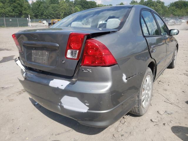 Photo 4 from auction – 2004 HONDA CIVIC LX with VIN 2HGES16554H597870