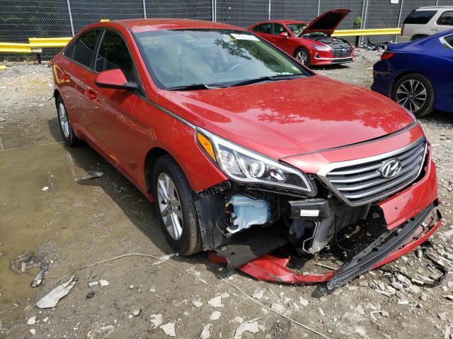 HYUNDAI SONATA 2017 with VIN 5NPE24AF3HH591210 - Photo from auction