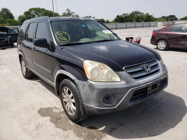 HONDA CR-V EX 2006 with VIN JHLRD78896C015301 - Photo from auction