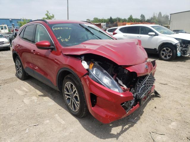 FORD ESCAPE SEL 2021 with VIN 1FMCU9H68MUB27748 - Photo from auction
