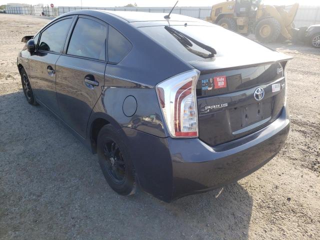 Photo 3 from auction – 2013 TOYOTA PRIUS with VIN JTDKN3DU9D1670560