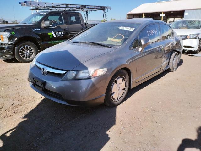 Photo 2 from auction – 2008 HONDA CIVIC HYBR with VIN JHMFA36288S030427