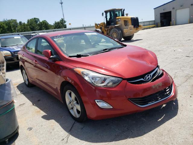 HYUNDAI ELANTRA GL 2012 with VIN KMHDH4AE7CU372956 - Photo from auction