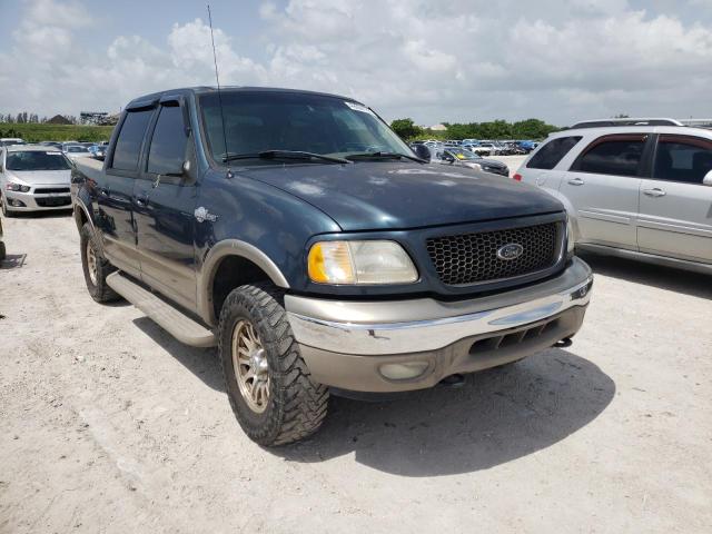 FORD F150 SUPER 2001 with VIN 1FTRW08L91KA41995 - Photo from auction