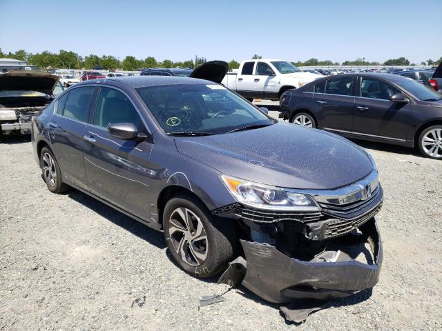 HONDA ACCORD LX 2016 with VIN 1HGCR2F32GA011104 - Photo from auction